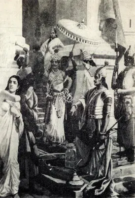 Raja Ravi Varma (Artist), The Victory of Indrajit, 1905, Painting