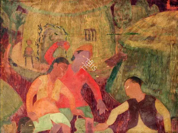 H.A. Gade (Artist), Confluence, Painting