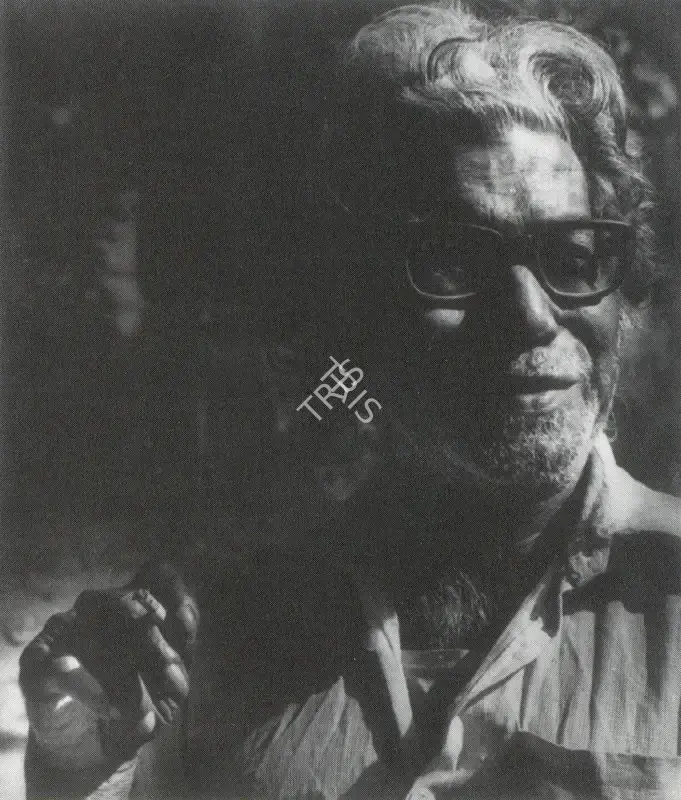Devi Prasad (Photographer), Ramkinkar, Black and White, 1978, Contemporary Photograph