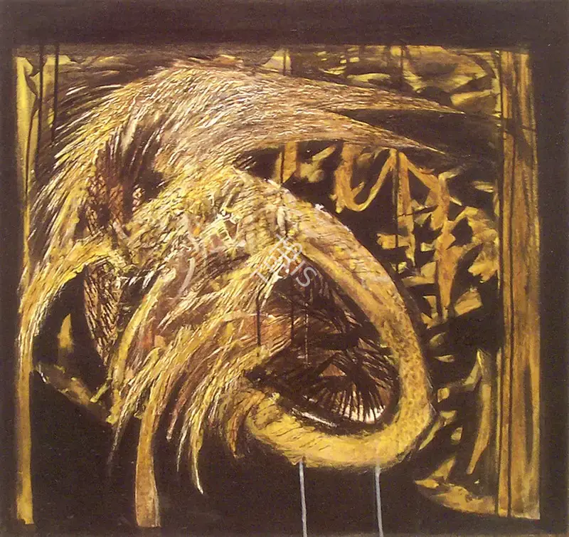 Amitava Dhar (Artist), A Fledgling, 2007, Painting
