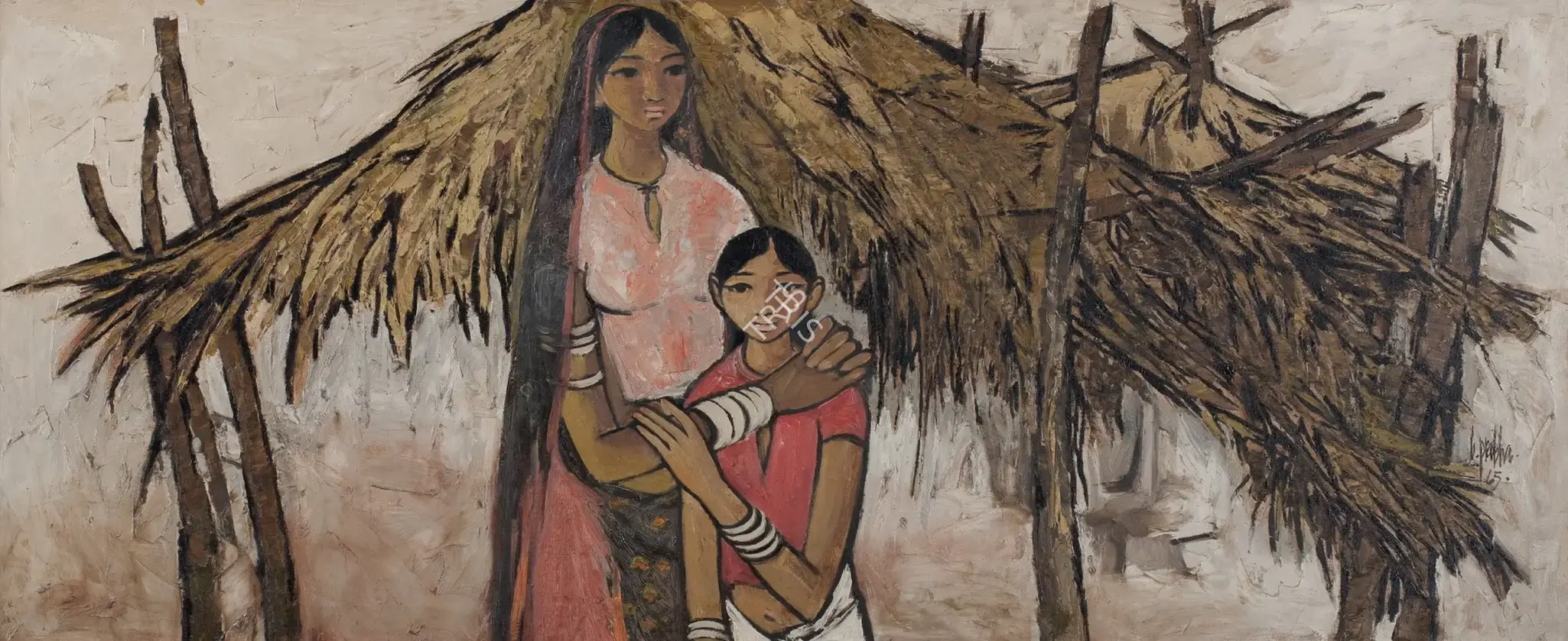 B. Prabha (Artist), Untitled, 1965, Painting