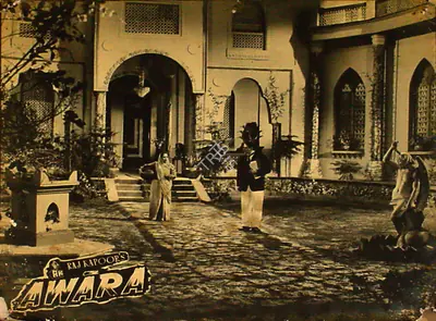 Radhu Karmakar (Cinematographer), Awara, 1951, Lobby Card
