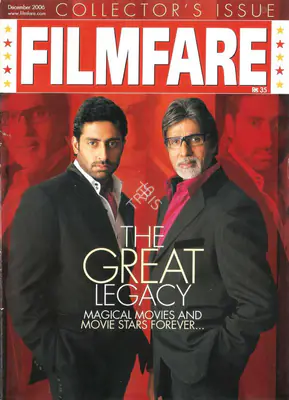 Jitesh Pillaai (Editor), Filmfare, 2006, Magazine