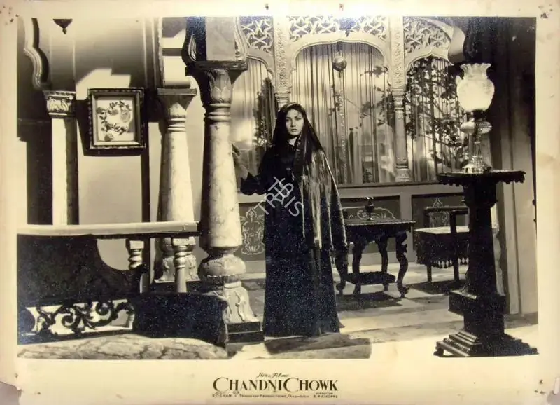Keki Mistry (Cinematographer), Chandni Chowk, 1954, Lobby Card