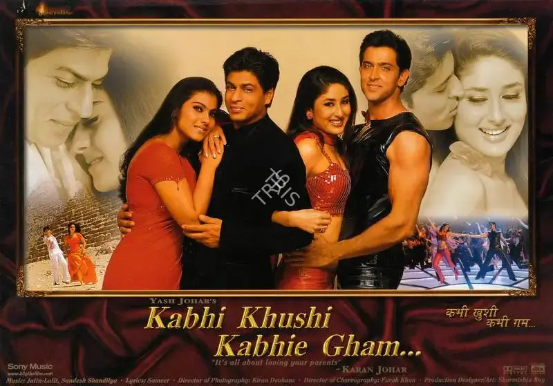 Yash Johar (Producer), Kabhi Khushi Kabhi Gham, 2001, Lobby Card