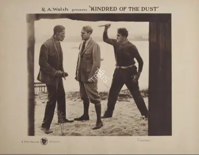 Raoul Walsh (Producer), Kindred of the Dust, 1922, Lobby card