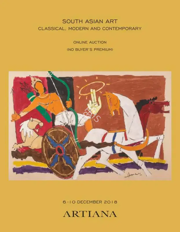 Artiana (Auction House), South Asian Art, 2018, Auction Catalogue