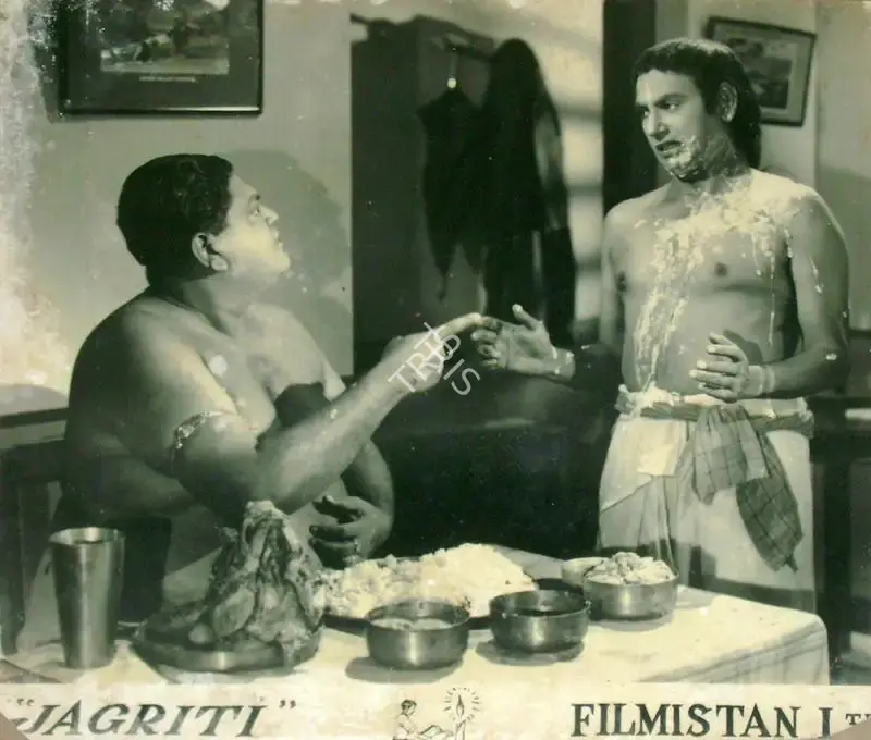 Satyen Bose (Director), Jagriti, 1954, Lobby Card