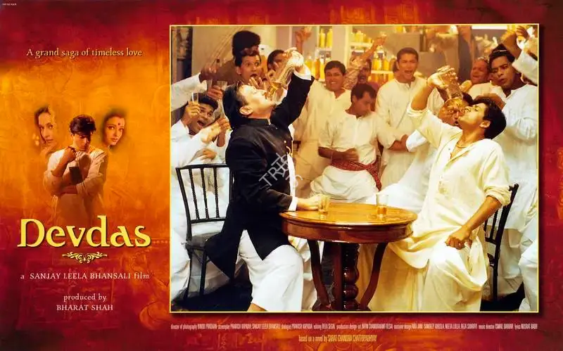 Binod Pradhan (Cinematographer), Devdas, 2002, Lobby Card