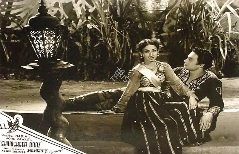 Noshir Engineer (Producer), Shamsheer Baaz, 1953, Lobby Card