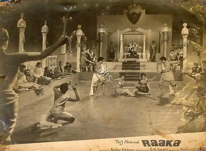 D.N. Sathi (Producer), Raaka, 1965, Lobby Card