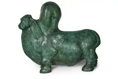 B. Vithal (Artist), Bull, Sculpture