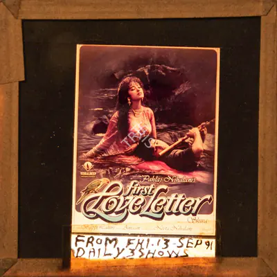 Pahlaj Nihalani (Producer), First Love Letter, 1991, Glass Slide