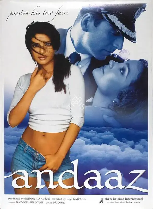 Suneel Darshan (Producer), Andaaz, 2003, Full Sheet Poster