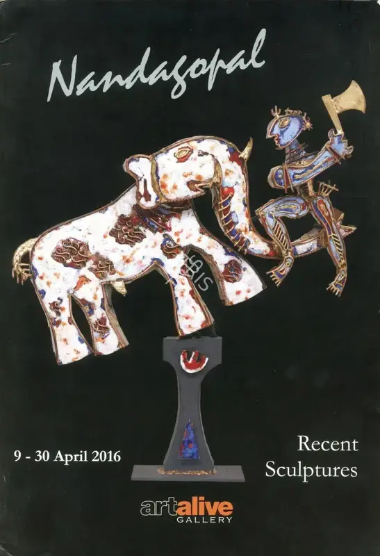 S. Nandagopal (Artist), S. Nandagopal, 2016, Solo Exhibition Catalogue