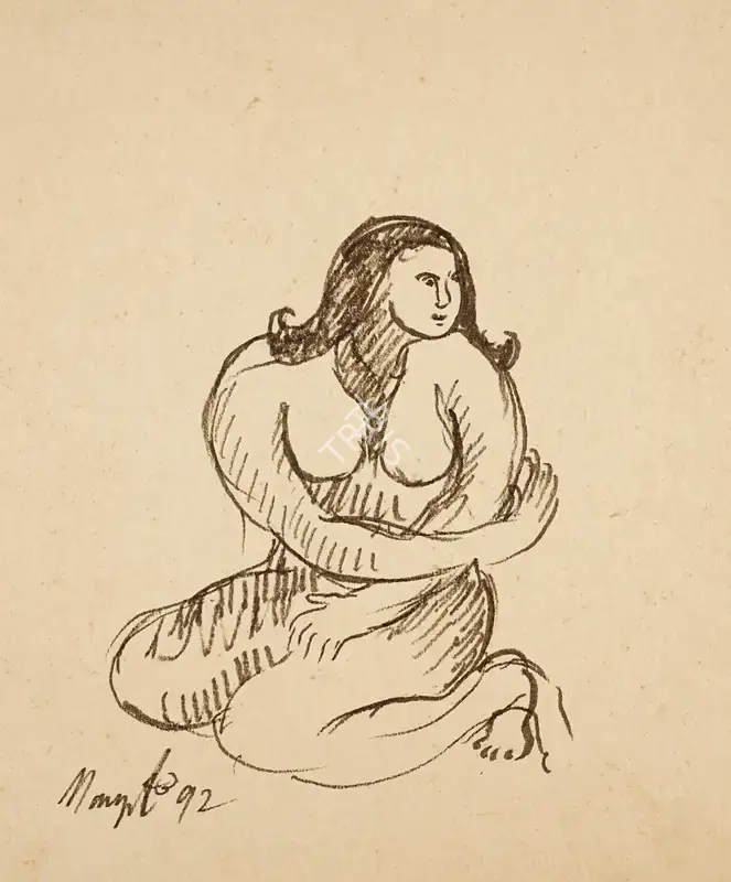 Manjit Bawa (Artist), Untitled, 1992, Drawing
