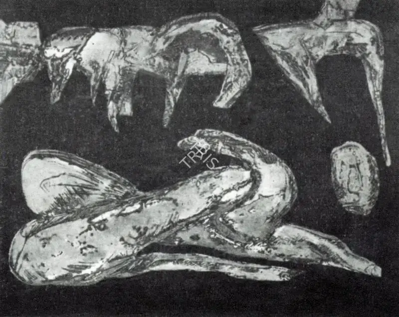 Jagmohan Chopra (Artist), Composition-9C, Painting