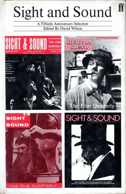 David Wilson (Editor), Sight and Sound, 1982, Edited Book