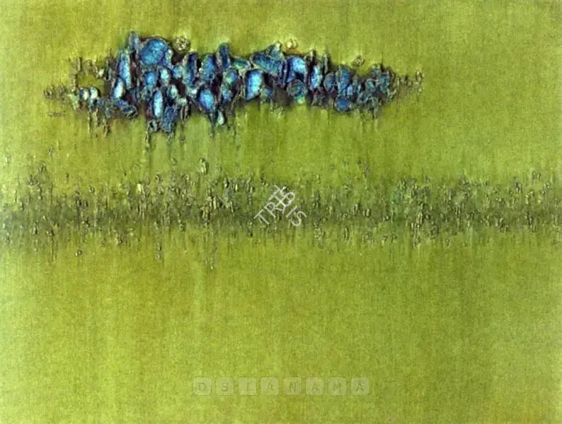 Sohan Qadri (Artist), Untitled, 1972, Painting