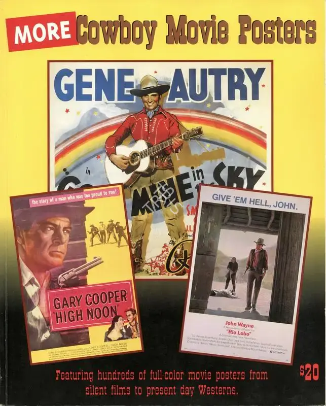 Bruce Hershenson (Editor), More Cowboy Movie Posters, 1998, Edited Book