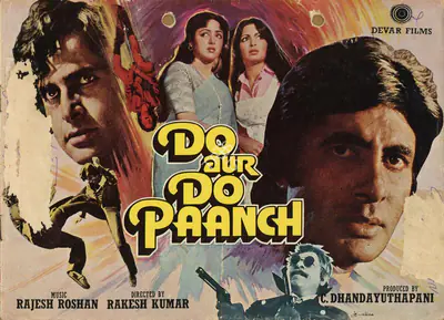 C. Dhandayuthapani (Producer), Do Aur Do Paanch, 1980, Song-Synopsis Booklet