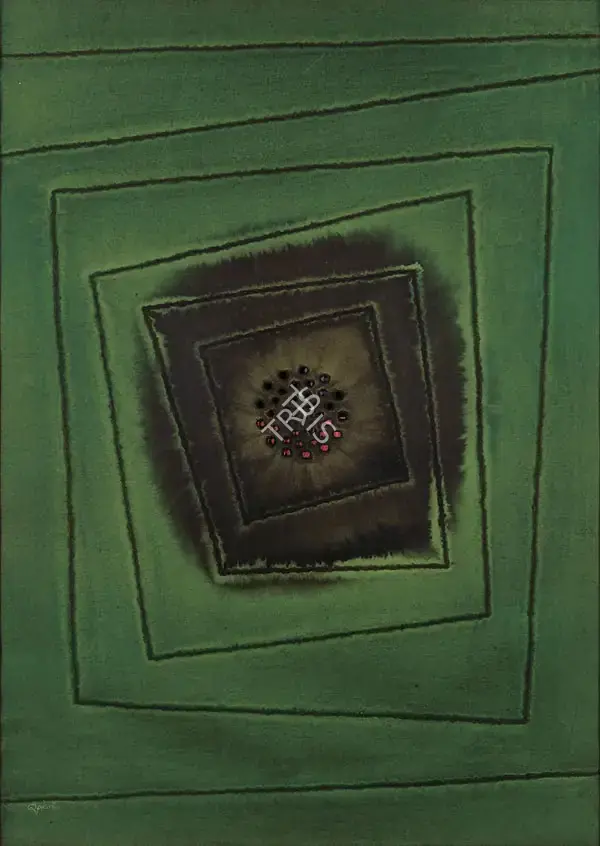 Sohan Qadri (Artist), Untitled, 2006, Painting