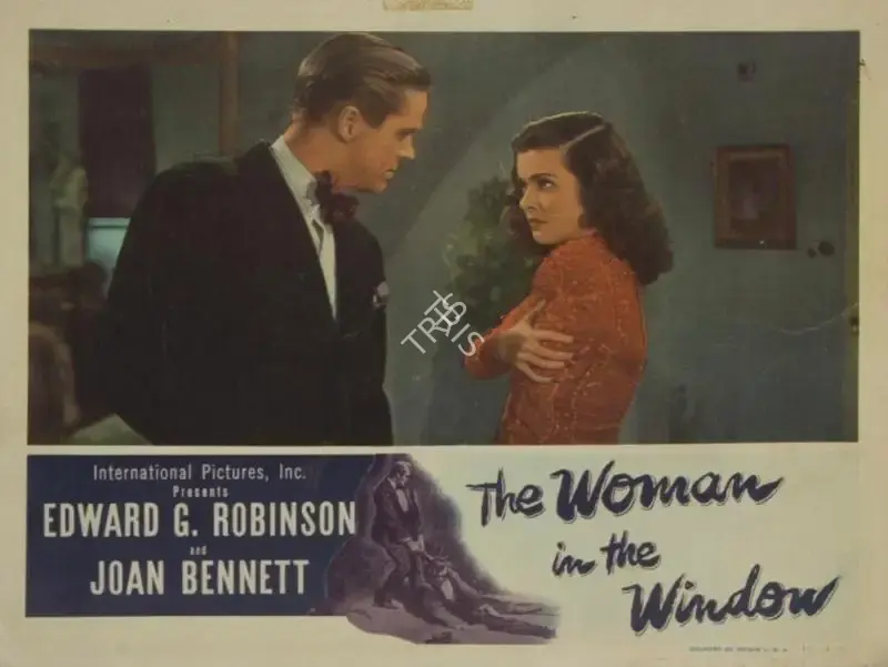 Nunnally Johnson (Producer), The Woman in the Window, 1944, Lobby Card