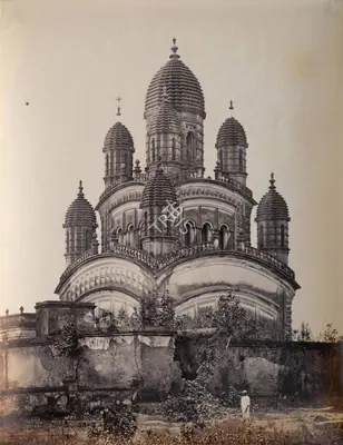Frith Series (Photographic Studio), Ramali Temple, Kali Ghat, 1850, Antiquarian Photograph