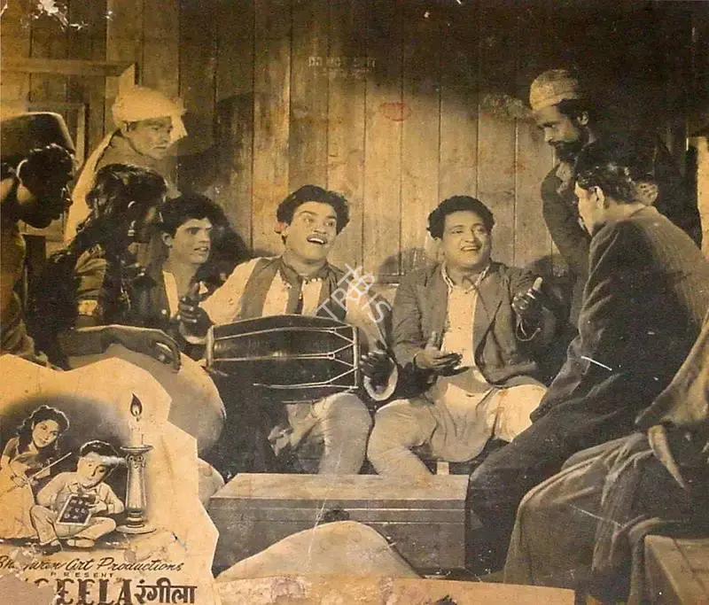 Bhagwan (Producer), Rangeela, 1953, Lobby Card