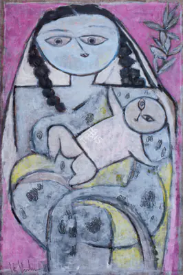 K.S. Kulkarni (Artist), Untitled, Painting