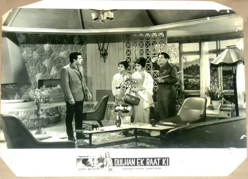 Rajendra Malone (Cinematographer), Dulhan Ek Raat Ki, 1966, Lobby Card