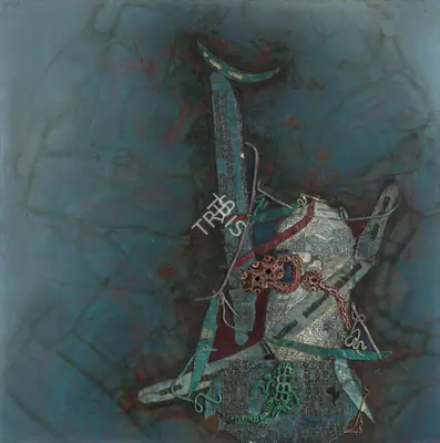 Dave, Shanti (Artist). Untitled, 1975 | Painting, Sa.Del/16.09.23, 2023 · Saffronart