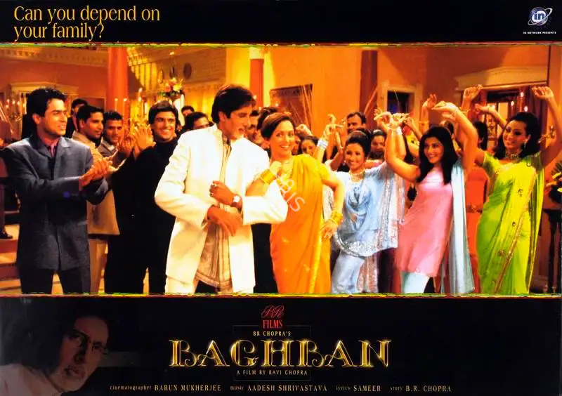 Barun Mukherjee (Cinematographer), Baghban, 2003, Lobby Card