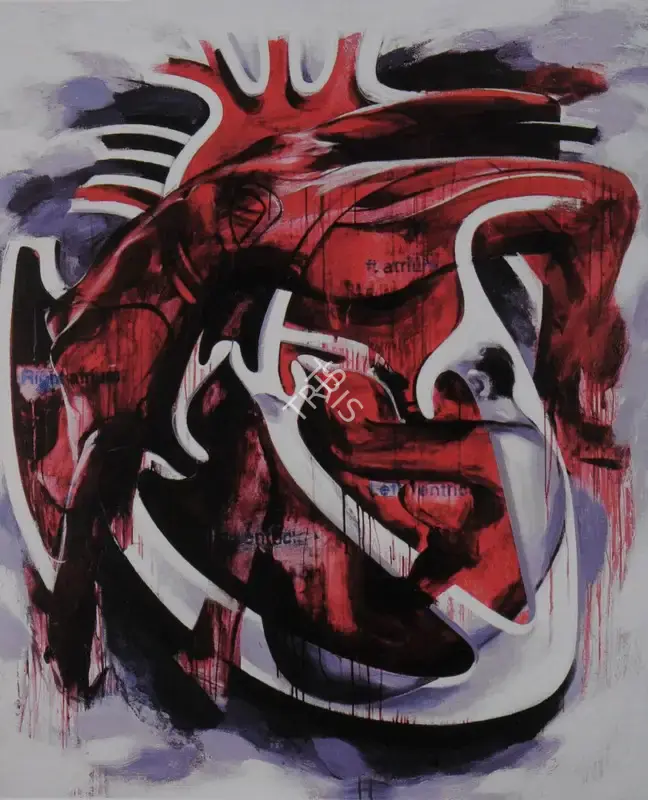 Anu Agarwal (Artist), Pulse, 2007, Painting