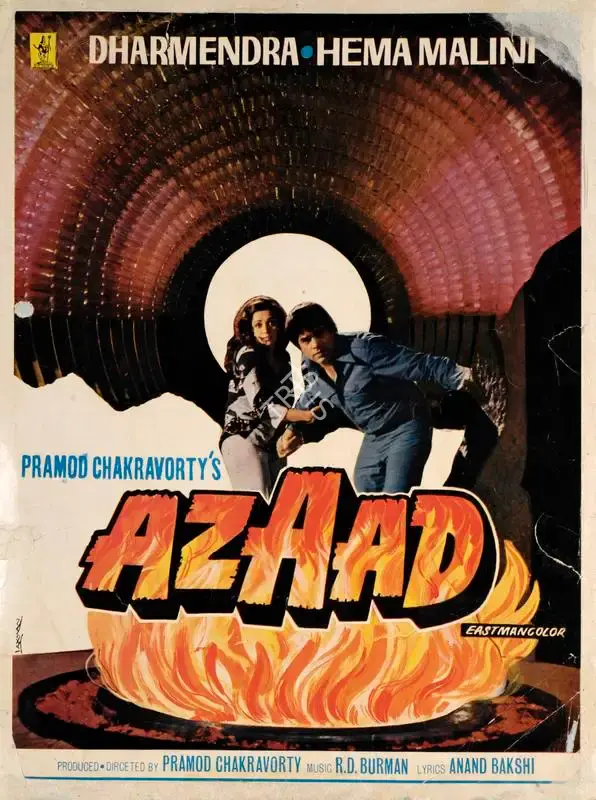 Pramod Chakravorty (Producer), Azaad, 1978, Song-Synopsis Booklet