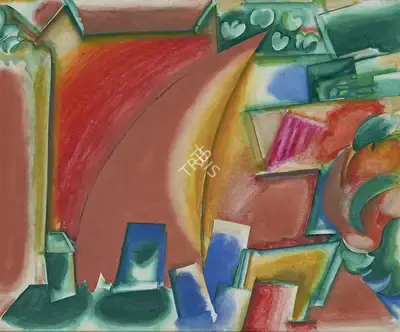 G.M. Sheikh (Artist), STILL LIFE II (Day Of The Dagger 1), 1993, Painting