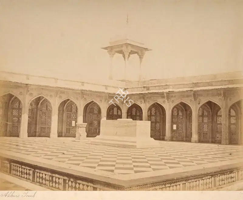 Unknown (Photographer), Akbar's Tomb, Secundra, 1880, Antiquarian Photograph
