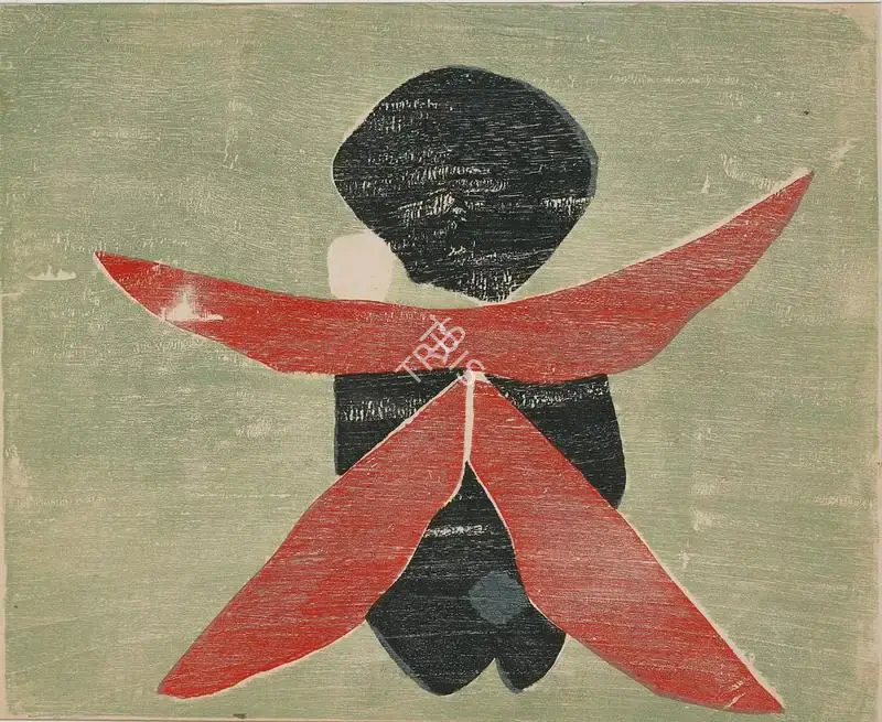 Somnath Hore (Artist), Untitled, 1965, Painting