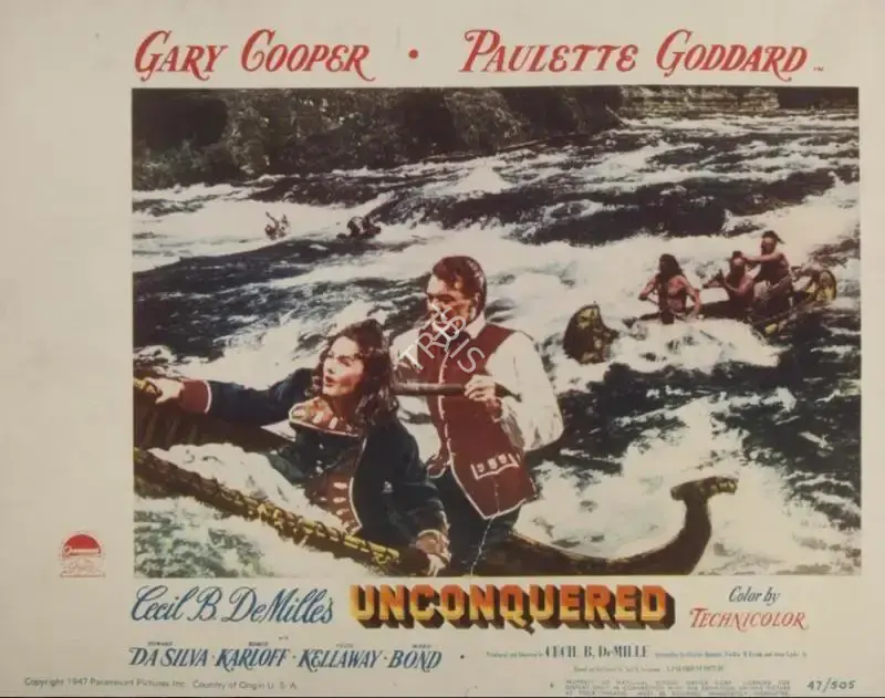 Cecil B. DeMille (Director), Unconquered, 1947, Lobby card