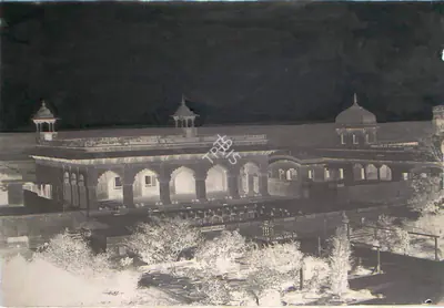 Dr. John Murray (Photographer), Interior view of Agra Fort, 1858, Antiquarian Photograph