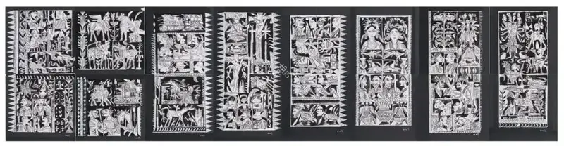 Subramanyan, K.G. (Artist). The War of the Relics, circa 2012 | Painting, AG.Mum/24.11.25, 2025 · Asta Guru