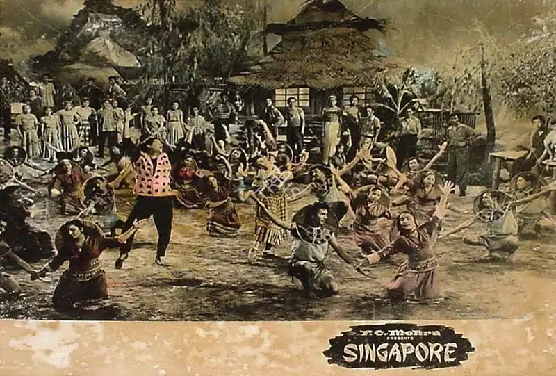 F.C. Mehra (Producer), Singapore, 1960, Lobby Card