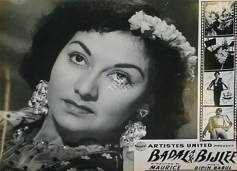 Four Aces (Producer), Badal Aur Bijlee, 1956, Lobby Card