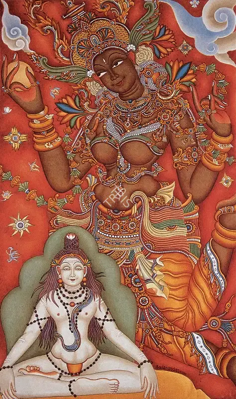P.K. Sadanand (Artist), Untitled, 2001, Painting