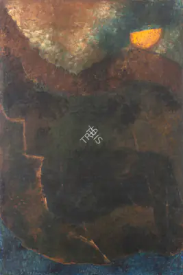 Akbar Padamsee (Artist), Untitled (Metascape), 1973, Painting