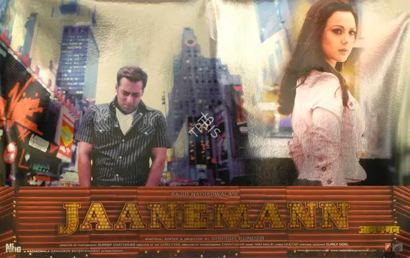 Sudeep Chatterjee (Cinematographer), Jaan E Mann, 2006, Lobby Card