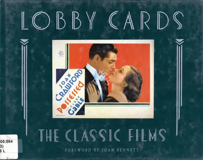 Kathryn Leigh Scoot (Author), Lobby Cards, 1987, Authored Book
