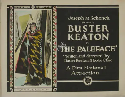 Edward F. Cline (Director), The Paleface, 1922, Lobby card