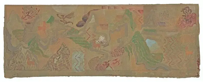 Nilima Sheikh (Artist), Travel Route, 2007, Painting