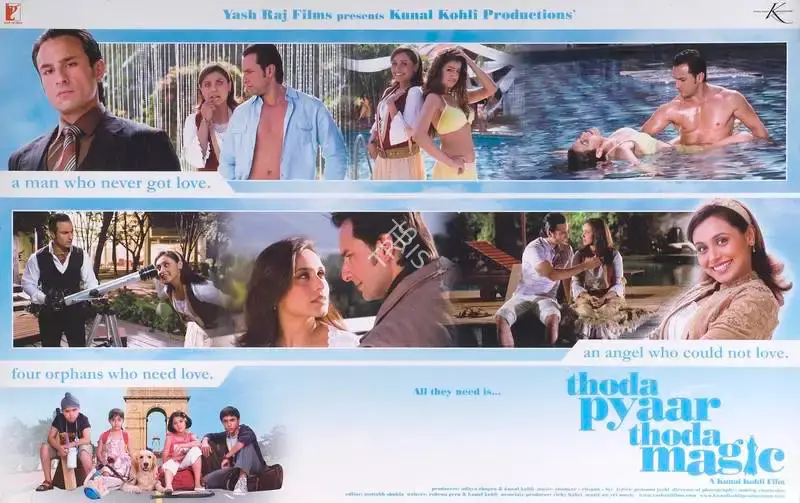 Aditya Chopra (Producer), Thoda Pyaar Thoda Magic, 2008, Lobby Card